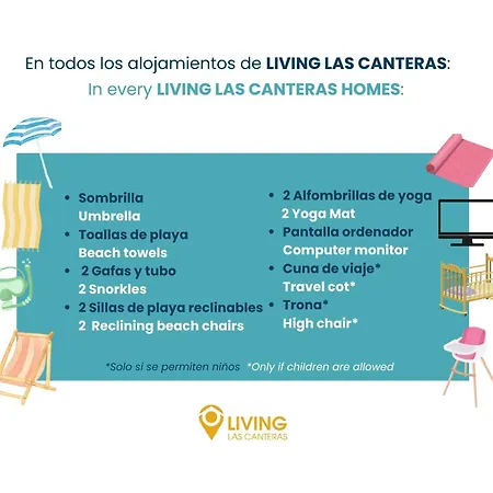 Living Canteras Homes - Front-line * ラスパルマス・デ・グランカナリア