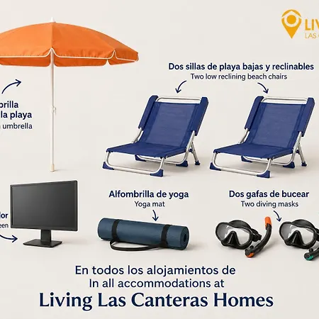 Apartament Living Canteras Homes - Front-line