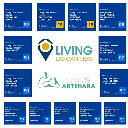 아파트 Living Canteras Homes - Front-line 라스팔마스
